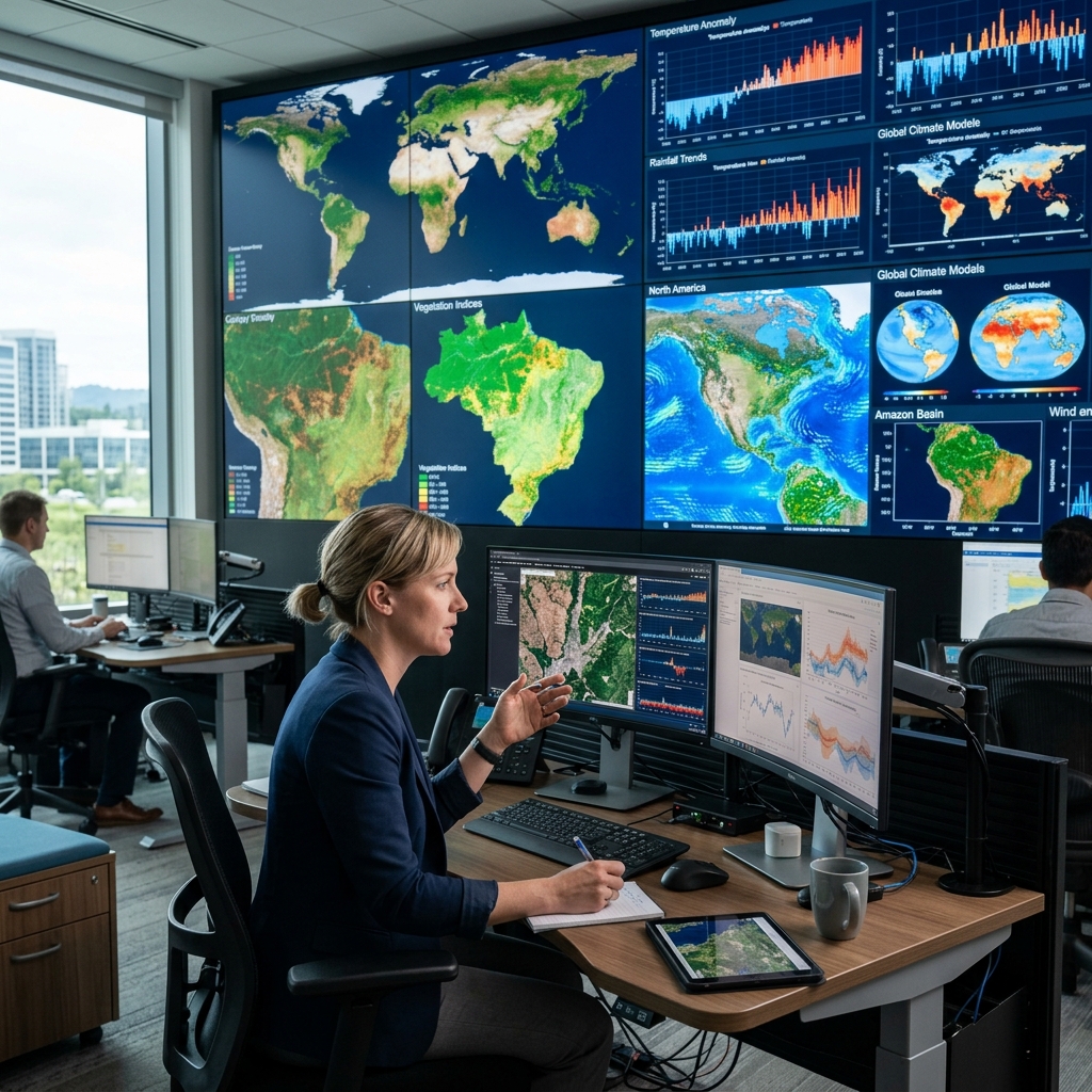 AI for Climate Adaptation: Early Warnings & Biodiversity