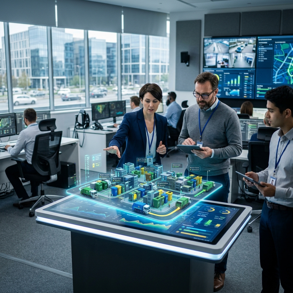 Deloitte India AI Digital Twin Waste Management